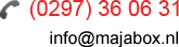 Contact gegevens Majabox